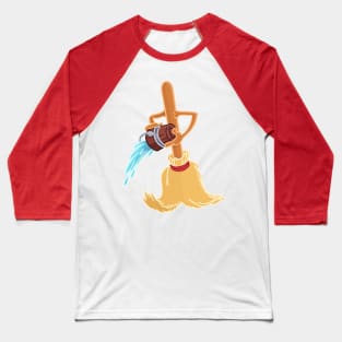 Mean Broom Baseball T-Shirt